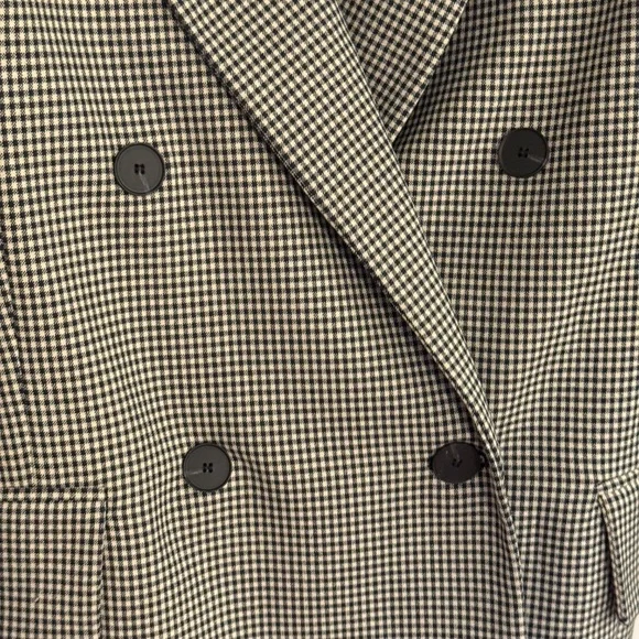 Zara Double Breasted Oversized Blazer 45328 - Picture 4 of 9